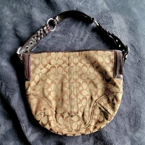 Coach Purse, Hobo Style, Brown